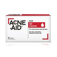 Acne-Aid Bar Oil Control 100g  สบู่ทำความสะอาดผิวหน้าและผิวกาย