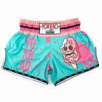 Yokkao Muay Thai Shorts Fighting Muay Thai Suit Mens and Womens Same Beach Pants Childrens Fighting Training Wear qMyXTH