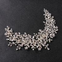 Rhinestone Wedding Headbands For Bride Crystal Headband Hair Accessories Wedding Crystal Hair Band Bridesmaid Head Jewelry Gift