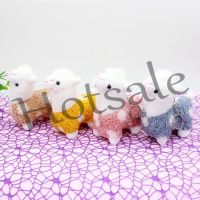 【hot sale】 ○ B32 [Ready Stock] Cute Plush Toy Animal Alpaca Lamb Doll Female Bag Key Chain Pendant Car Sheep School Small Accessories Claw Machine Childrens Wholesale