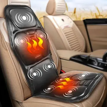 Electric Vibrating Car Massage Massage Chair Mat Portable Massager Cushion  Home Infrared Heating Back Vibrator Massage Pads