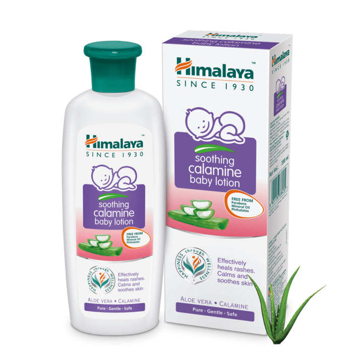 Himalaya Soothing Calamine Baby Lotion, 100ml Effectively Heals Rashes