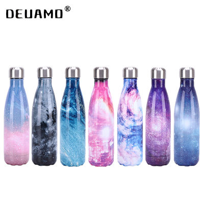 Starry Sky Series LOGO Custom Thermos Bottle Vacuum Bottles Stainless Steel Water Bottle for drinkingPortable Sports Gift Cups