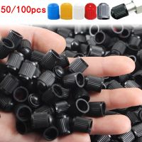 【CW】 50/100pcs Dustproof Caps Car Tire Stem Bolt-In Tires Valves Tyre Air Accessoires