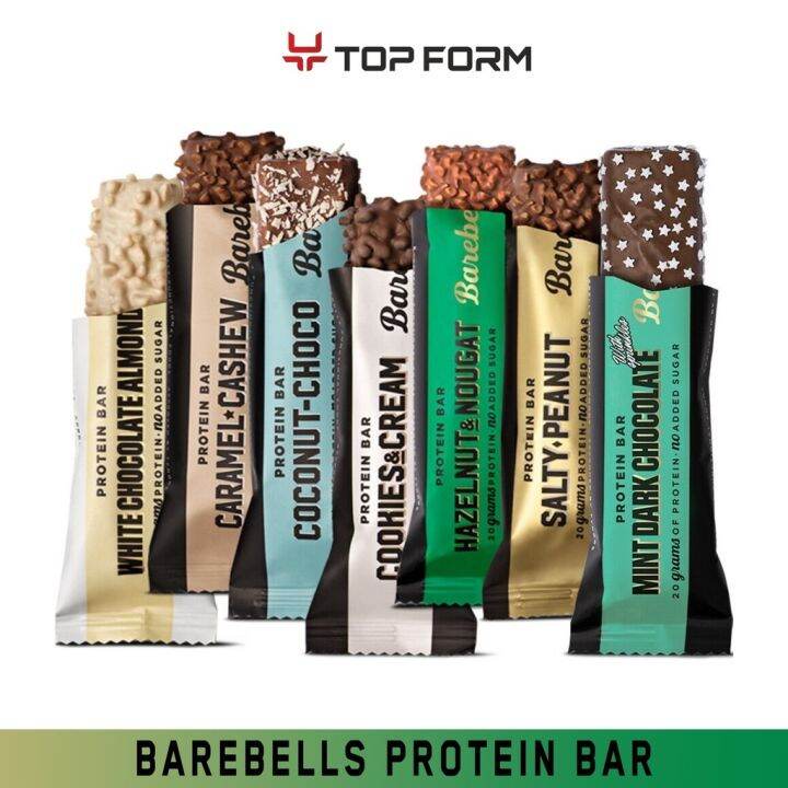 Barebells Protein barsHigh Protein Low Carb Bar Low Sugar Protein Bar