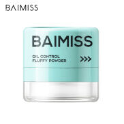 BAIMISS Bột mịn tóc bông xù tạo tác kiểm soát dầu để tóc khô đầu dầu