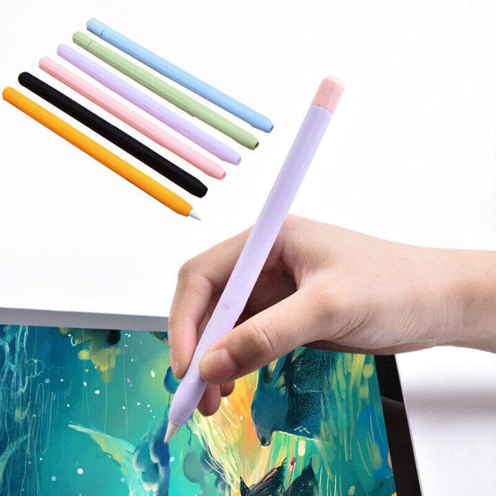 Stylus Pen Cover Silicone Case For Apple Pencil 1 2 Color Matching ...