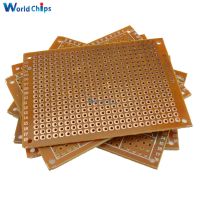 【YF】☾◘❦  10PCS PCB Board 50x70 mm 2.54mm Hole Pitch Prototype Paper Printed Circuit Panel 5x7 cm Sided