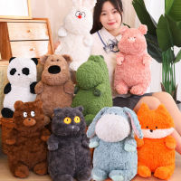 Thaya cats Red Fox Plush ของเล่นแมวตุ๊กตาไดโนเสาร์ basik Cat ตุ๊กตา Basic กระต่ายหมี PANDA Hug หมอนเบาะน่ารัก