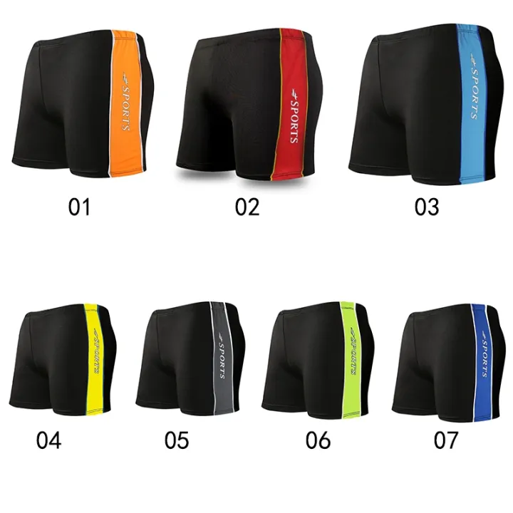Summer Swimwear Men's Swimming Pants Oversize Slim Shorts Lazada.co.th