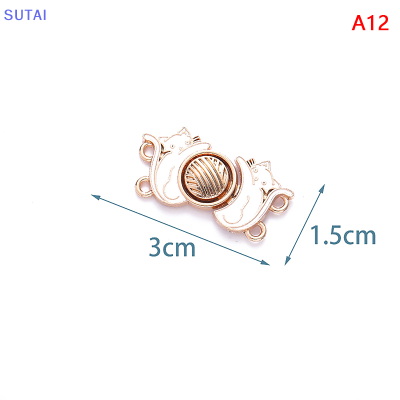 💖【Lowest price】SUTAI กางเกงยีนส์ปรับได้เอวเข็มขัดรัดเอวปิดสะโพกสิ่งประดิษฐ์ที่มองไม่เห็นกระดุมรัดเอวถอดออกได้เครื่องมือปรับขนาด