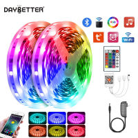 DAYBETTER Tuya LED Lights For Room RGB 5050 20M Led Light Strip Wifi Bluetooth App Remote Control Gaming Music Flash Free Ship