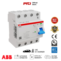 ABB F204B กันดูด Type B RCCB 63/0.03 63A 4P สำหรับ EV Charger