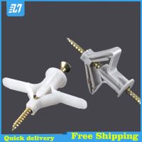 Butterfly Drywall Anchor Expansion Screw For Plasterboard Wall Plug With M3.5 Self Tapping Screw Screw Nut Drivers