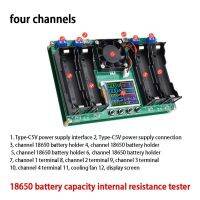 4 Channel 18650 Battery Capacity Internal Resistance Module Discharging Tester And Automatic Charging Tester Internal Resis X8U3