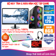 Bộ case máy tính Game LED + Màn 20 inch Pentium G2010 i3-2100-3220 i5-2330