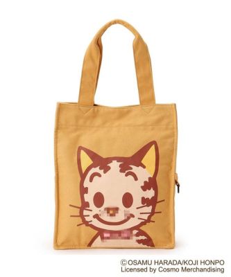 Japanese Cartoon Cute Harada Portable Canvas Cute Handbag Literary Small Fresh Casual Shopping Bag Tutorial Bag Trendy 【AQUA】♗