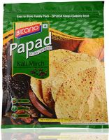 BIKANO KALI MIRCH PAPAD 200G ปาปัดรสพริกไทย 200 กรัม