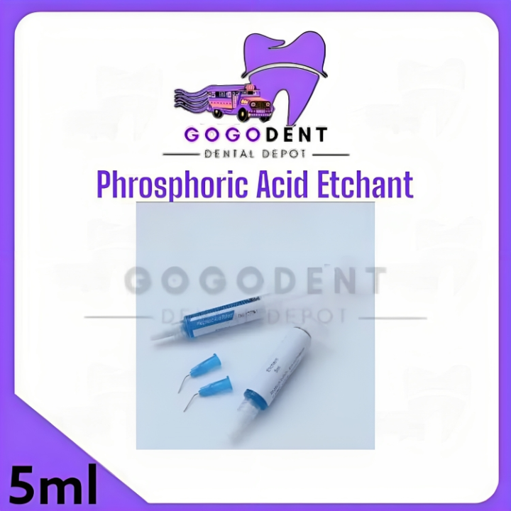 Dental Etchant Etching Gel Phosphoric Acid(5ml) Lazada PH
