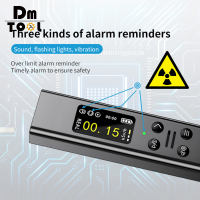 เครื่องตรวจจับการวัดแสงหน้าจอสี TFT DM 0.96นิ้วความแม่นยำสูงและสะดวกสบายเคาน์เตอร์เกเกอร์ตรวจจับรังสีเอกซ์แกมมาเบต้า
