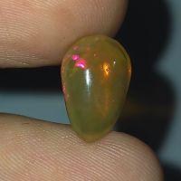 พลอย โอปอล เอธิโอเปีย ธรรมชาติ แท้ ( Unheated Natural Opal Ethiopia ) หนัก 1.68 กะรัต