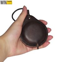 WINTAPE Genuine Leather Tape Measure Pocket Measuring Ruler Handbag Key Chain For Sewing Tailor Fabric Kids Height Measure Tool Levels