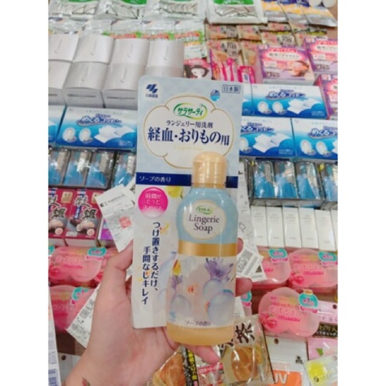 Dung dịch giặt đồ lót lingerie soap kobayashi 120ml - thorakao cosmetics - ảnh sản phẩm 2