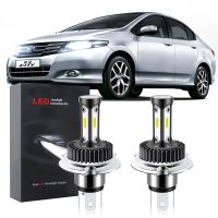 หลอดไฟหน้ารถยนต์ LED T12 6000K ฮาโลเจน สีขาว แบบเปลี่ยน สําหรับ Honda City TMO 5thGen ปี 2008-2014 (1 คู่)