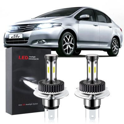 หลอดไฟหน้ารถยนต์ LED T12 6000K ฮาโลเจน สีขาว แบบเปลี่ยน สําหรับ Honda City TMO 5thGen ปี 2008-2014 (1 คู่) 2PCS