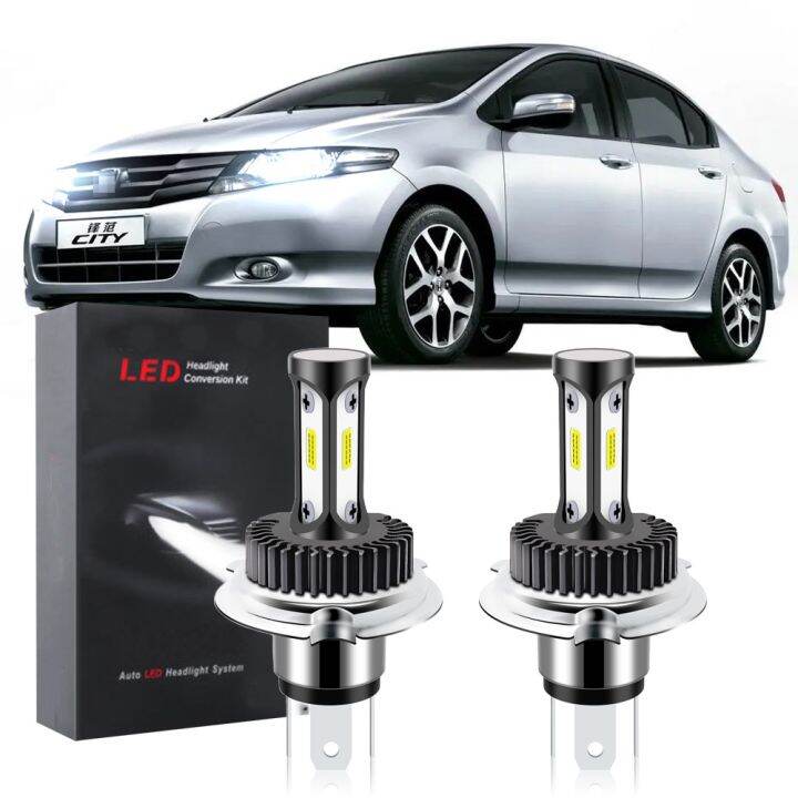 หลอดไฟหน้ารถยนต์-led-t12-6000k-ฮาโลเจน-สีขาว-แบบเปลี่ยน-สําหรับ-honda-city-tmo-5thgen-ปี-2008-2014-1-คู่-2pcs