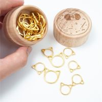 ✥ 30pcs Cat Ears Metal Needle Clip Knitting Locking Stitch Markers Crochet Latch Knitting Accessories DIY Weaving Sewing Supplies