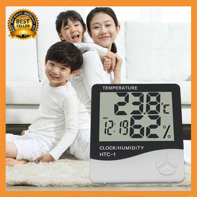 HTC-1 เครื่องวัดอุณหภูมิและความชื้น แบบดิจิตอลThermometer &amp; Hydrometer