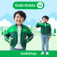 เสื้อแจ็คเก็ตแกร็บเดลิเวอรี่เด็ก เสื้อแจ็คเก็ตเด็ก Grab / Grab Kiddo Kid Jacket