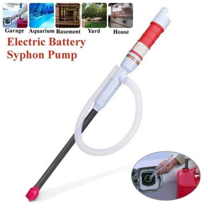 Car Battery Pumping Pipe Gas Oil Water Siphon Pump Automatic For Car