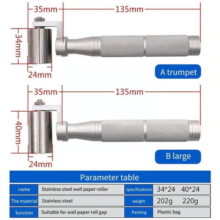 40mm-34mm-steel-wallpaper-flat-pressure-roller-apply-platen-flat-wheel-roller-bearing-hand-metal-tool-diy-tools-k0p5