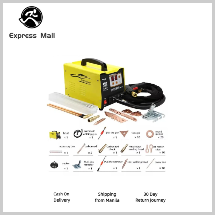 Spot Welder Dent Puller 3000W Stud Welder Dent Repair Kit 7 Models Spot Welding Machine for Car