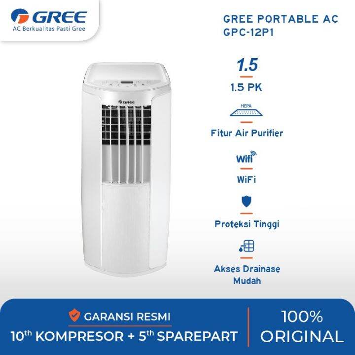 ac portable gree 1.5 pk