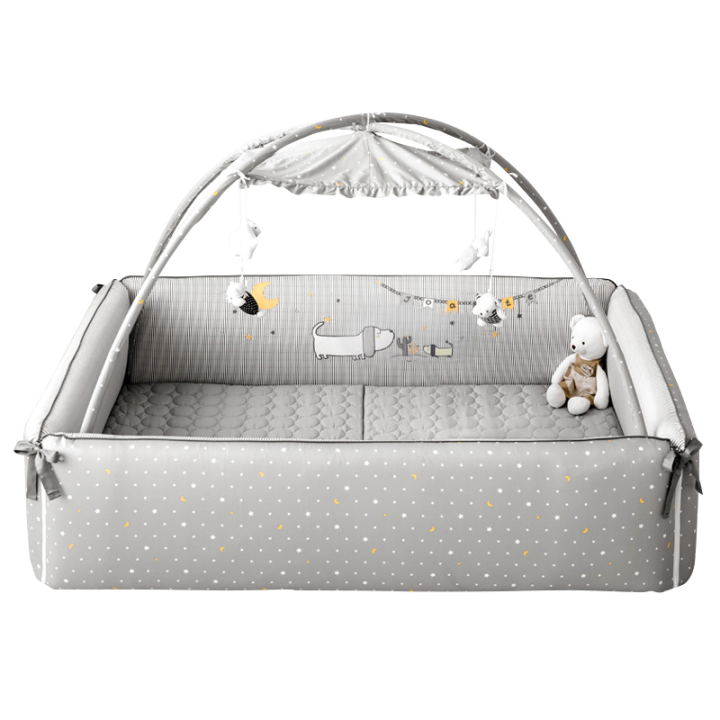 Smart Crib Baby Bumper Bed DenTheLion Bumpee Multifunctional Baby