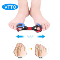 VTTO 1PC Hallux Valgus Corrector เข็มขัดยืดหยุ่น Big Toe Separator Bunion Splint Recovery Training Brace Straightener Feet Care Tool