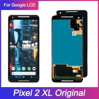 100% ต้นฉบับ Amoled สำหรับ Google Pixel 2 XL สัมผัสหน้าจอ LCD หน้าจอดิจิตอลอะไหล่ทดแทนประกอบสำหรับ Google Pixel 2XL