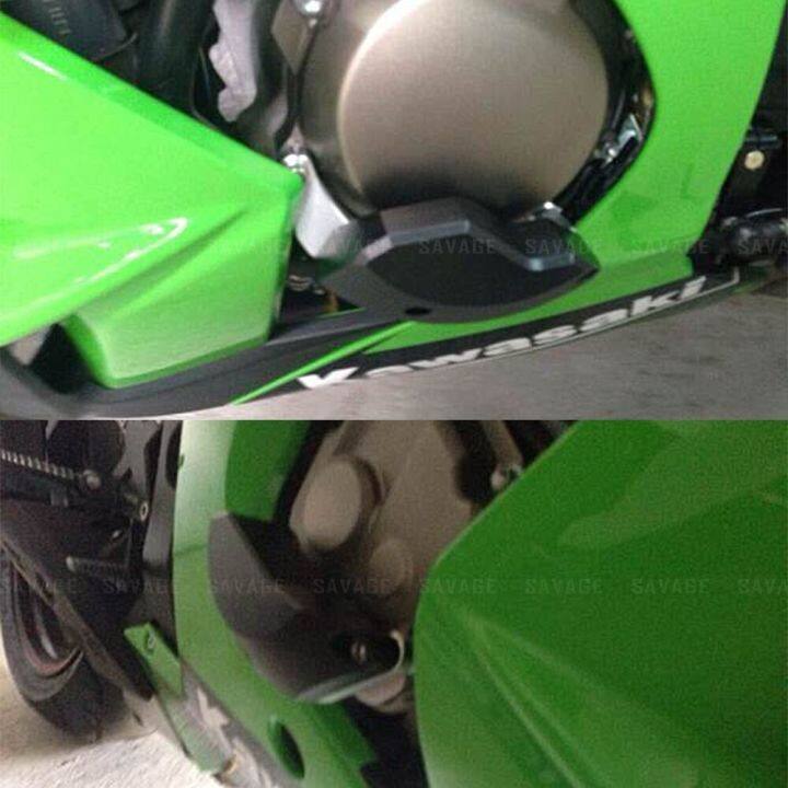 เคสฝาครอบป้องกันป้องกันเครื่องยนต์สำหรับรถมอเตอร์ไซค์คาวาซากินินจา-zx-10r-zx10r-2011-2018-17อุปกรณ์เสริมมอเตอร์ไซค์แถบเลื่อนด้านซ้ายขวา