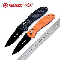 มีดพับ (pocket knife) Ganzo G7393P ของแท้ เหล็ก 440C ใบดำ, Axis มีดแคมป์ มีดเดินป่า EDC