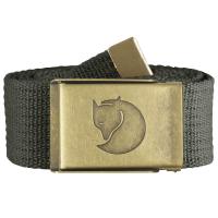 Fjallraven Canvas Brass Belt 4 cm - Mountain Grey