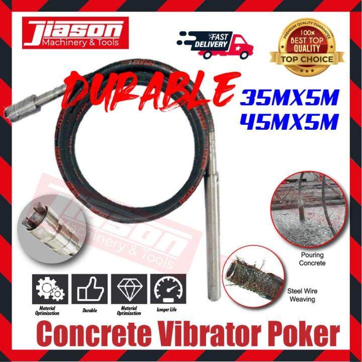 Concrete Vibrator Poker 35M / 45M Lazada