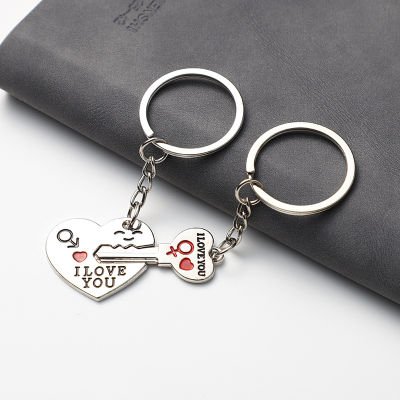 Wedding Keychain Couple Key Pendant Key Pendant Metal Key Pendant My Heart Keychain Heart Keychain Couple Keychain