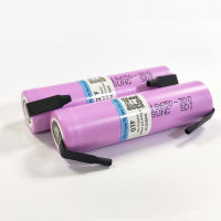 3000mah 100 capacity 3.7V 18650 Samsung 30Q INR 18650 30Q 20A Rechargeable li-ion battery + DIY nicke