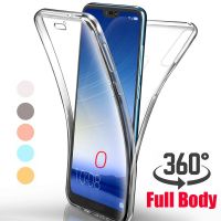 360 Full Body Silicone Case for Samsung S10 Lite S20 Plus S7 Edge Double Clear Cover Galaxy S20 FE S9 S8 Plus S20 Ultra Bumper