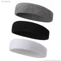 ❆◊ Sweatbands Cotton Sport Headbands Terry Cloth Moisture Wicking Athletic Basketball Headband Women Men Adults wholesales