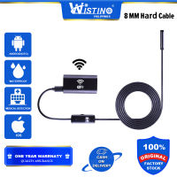 [COD]Wistino Endoscope Wifi กล้องสายเคเบิลแข็ง1เมตรความยาวกันน้ำ8มิลลิเมตรเลนส์ Endoscope WiFi หลอดตรวจสอบมินิ Endoscope ศัพท์ Android