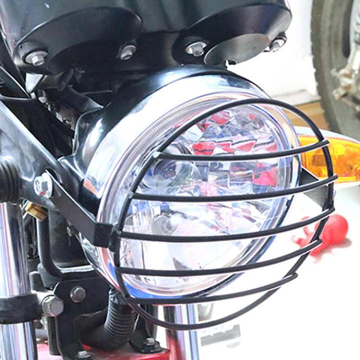 mesh-headlight-cover-motorcycle-mesh-guard-headlight-protector-iron-material-protective-tool-for-cruisers-motorcycles-and-cafe-racers-portable